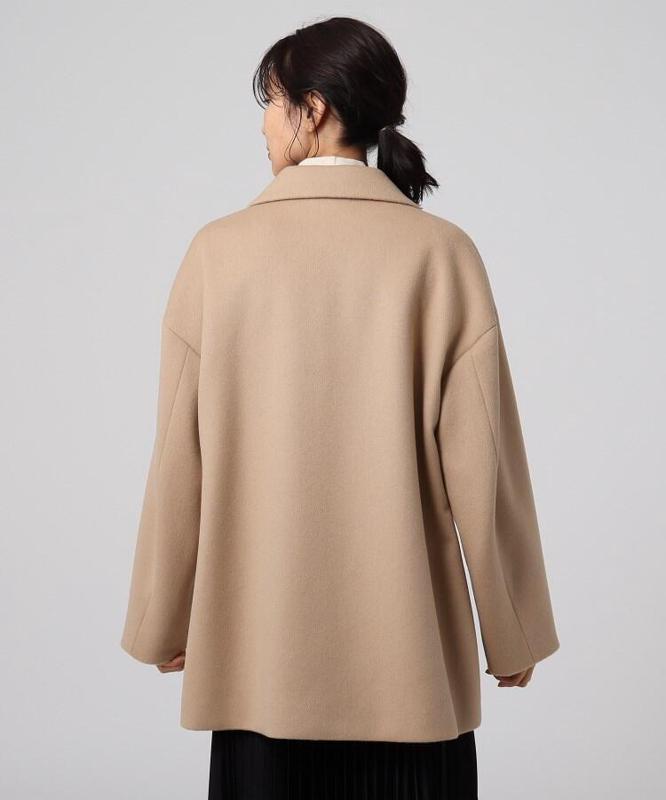 ルーチェリッチメリノダブルブレストコート