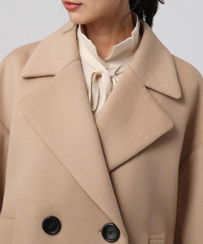 ルーチェリッチメリノダブルブレストコート