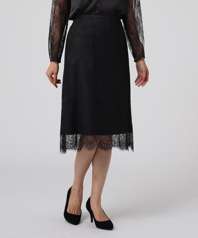 レースミモレスカート