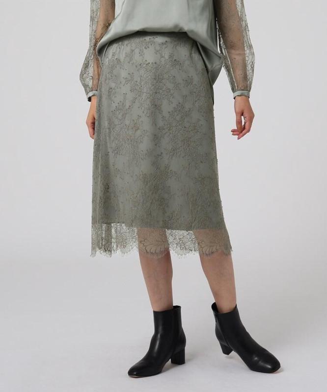 レースミモレスカート