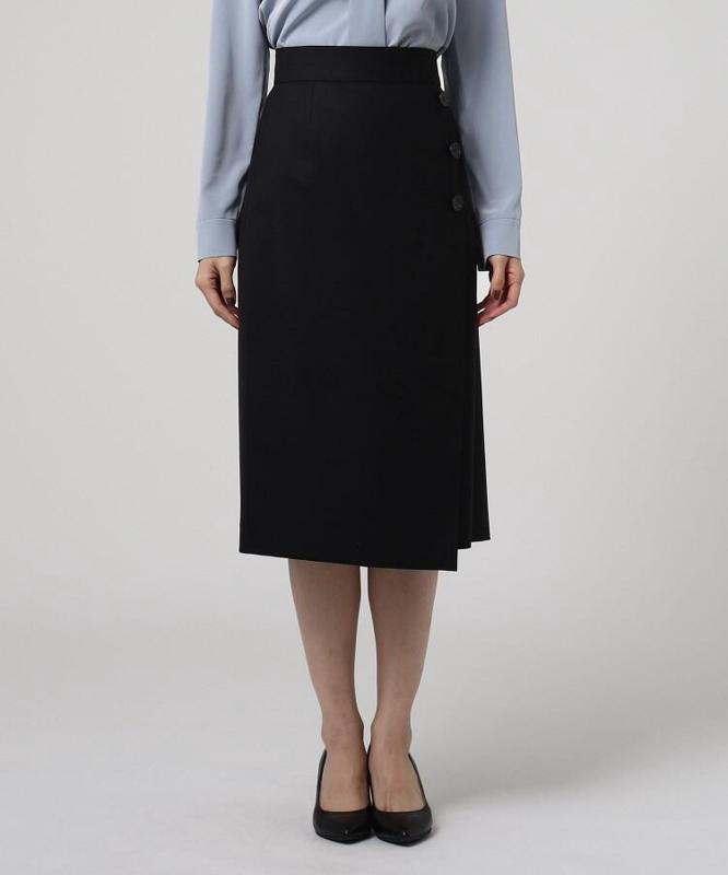 マリーニリベルタストレッチ ラップ風スカート