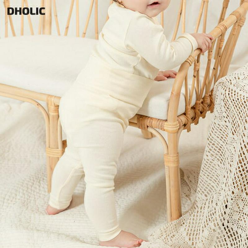 ベーシックルームウエア上下SET・p010058 キッズ【0~2才】【uw】【ルームウェア パジャマ 部屋着 長袖 パンツ ズボン トップス 単色 無地 シンプル ベーシック カジュアル 上下 女の子 男の子 韓国 韓国子供服 子供 こども 子供服 こども服】【KIDS】