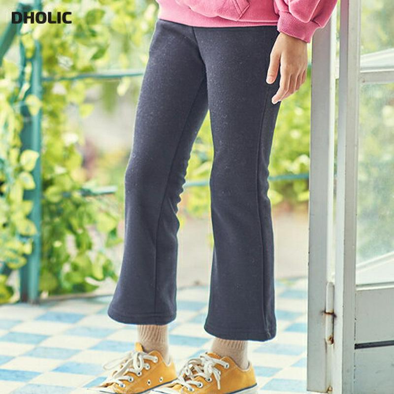 【キッズ30%OFF】ファー裏地ブーツカットパンツ・u09622 キッズ【9~17才】【pt】【パンツ ズボン ロングパンツ 長ズボン ブーツカット 単色 無地 シンプル カジュアル ラフ 女の子 男の子 冬 韓国 韓国子供服 子供 こども 子供服 こども服】【KIDS】