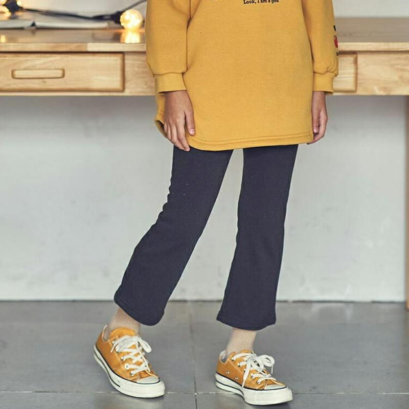 【キッズ30%OFF】ファー裏地ブーツカットパンツ・u09622 キッズ【9~17才】【pt】【パンツ ズボン ロングパンツ 長ズボン ブーツカット 単色 無地 シンプル カジュアル ラフ 女の子 男の子 冬 韓国 韓国子供服 子供 こども 子供服 こども服】【KIDS】