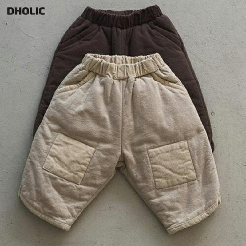 【キッズ30%OFF】コットンボンディングパンツ・u10066 キッズ【3~8才】【pt】【パンツ ズボン ロングパンツ 長ズボン ボンディング コットン 綿 カジュアル 単色 無地 シンプル 女の子 男の子 冬 韓国 韓国子供服 子供 こども 子供服 こども服】【KIDS】