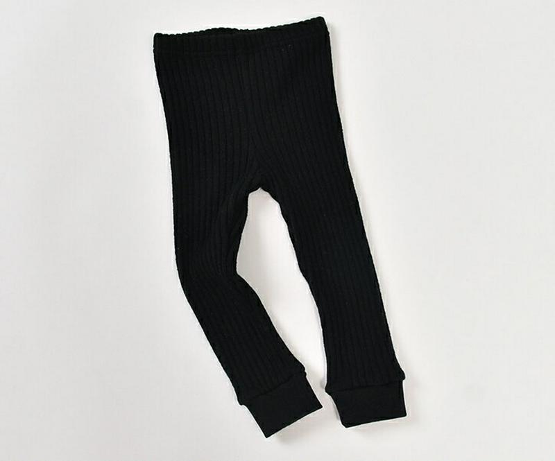 裏起毛リブレギンス・u10075 キッズ【3~8才】【pt】【レギンス パンツ ズボン リブ リブレギンス 単色 シンプル カジュアル 裏起毛 女の子 男の子 冬 韓国 韓国子供服 子供 こども 子供服 こども服】【KIDS】
