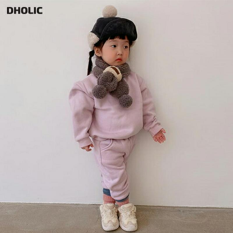 【キッズ30%OFF】裏起毛スウェット上下SET・u09970 キッズ【3~8才】【set】【セットアップ setup トップス スウェット トレーナー 長袖 パンツ ズボン 上下 単色 無地 シンプル カジュアル 裏起毛 女の子 男の子 冬 韓国 韓国子供服 子供 こども 子供服 こども服】【KIDS】