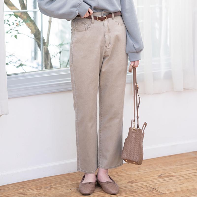 ベルト付テーパードパンツ（プチプラのあや）