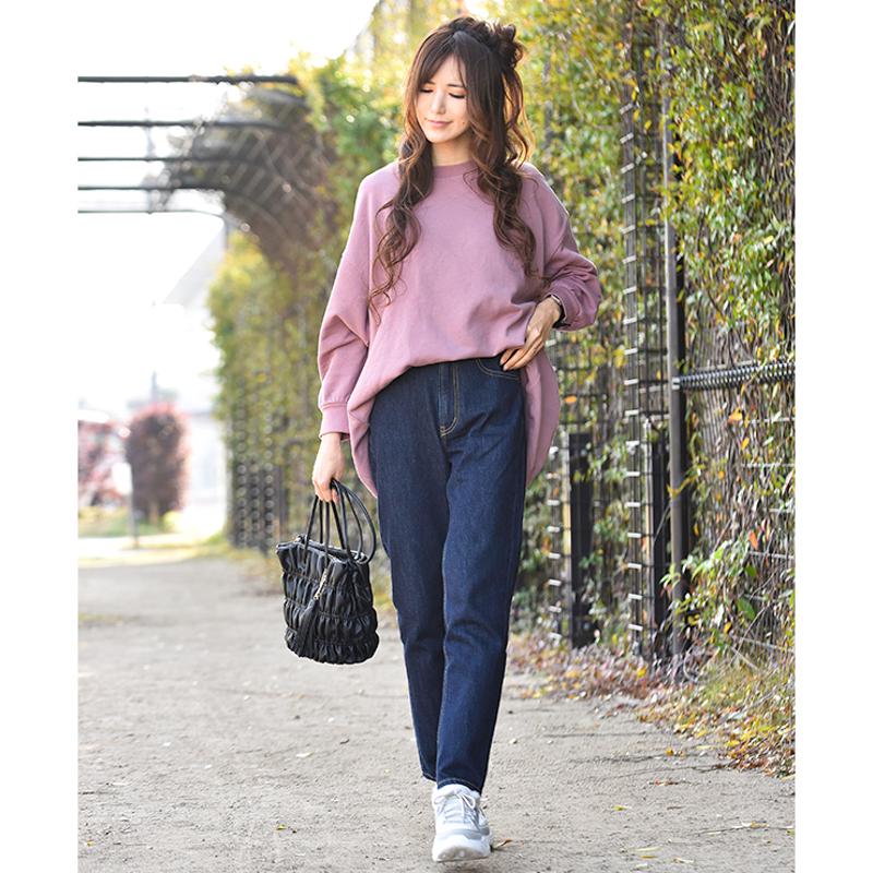 デニムテーパードパンツ（MUMU&Co.）