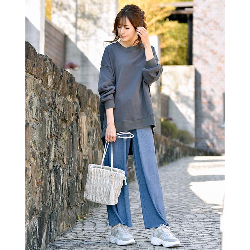 プリーツパンツ（MUMU&Co.）
