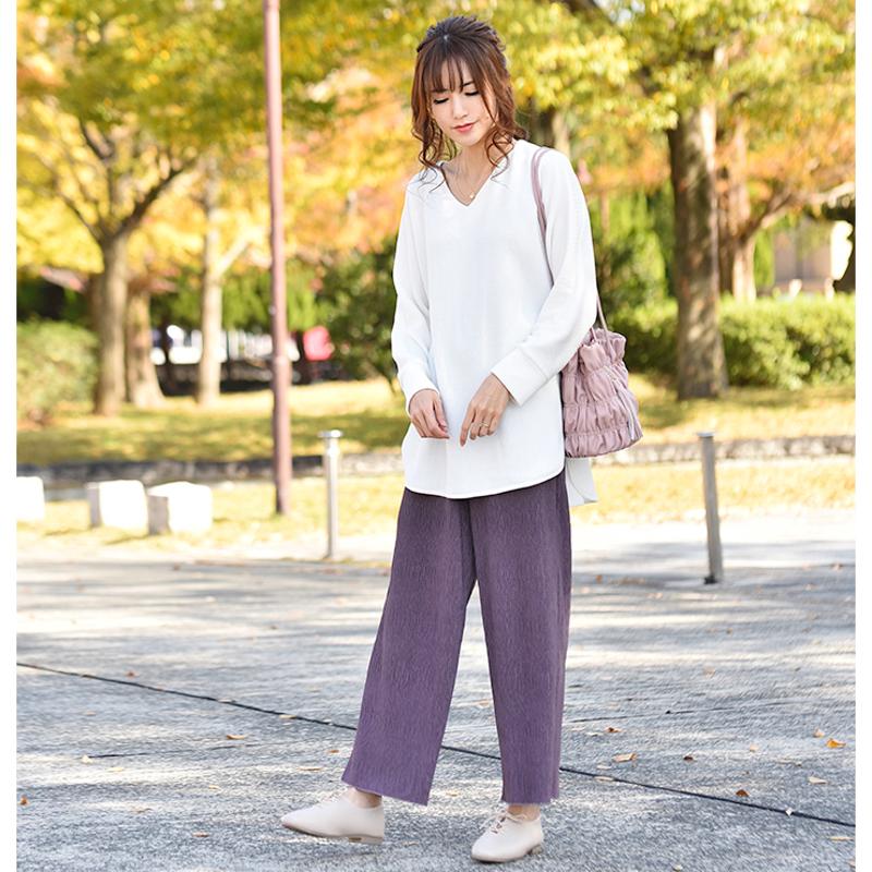 プリーツパンツ（MUMU＆Co.）