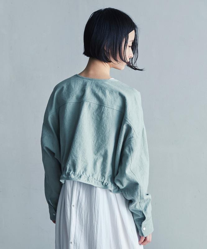 ○HEMP/Cカツラギショートブルゾン（nitca）