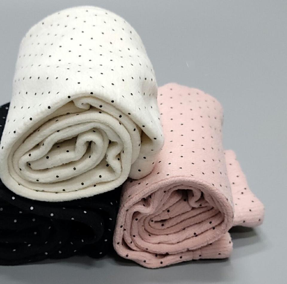 両起毛ミニドットレギンス(kids)・u10271 キッズ【3~8才】【pt】【レギンス パンツ ズボン ロングパンツ ドット柄 小粒 裏起毛 起毛 両起毛 カジュアル 女の子 男の子 冬 韓国 韓国子供服 子供 こども 子供服 こども服】【KIDS】