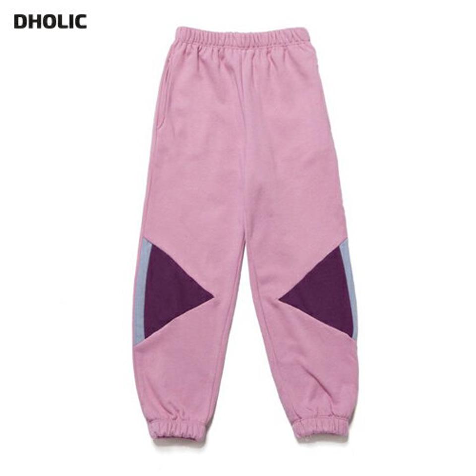 【キッズ30%OFF】両起毛トライアングル配色パンツ・u10245 キッズ【3~8才】【pt】【パンツ ズボン ロングパンツ 長ズボン 裏起毛 起毛 両起毛 トライアングル カジュアル 配色 ラフ 女の子 男の子 冬 韓国 韓国子供服 子供 こども 子供服 こども服】【KIDS】