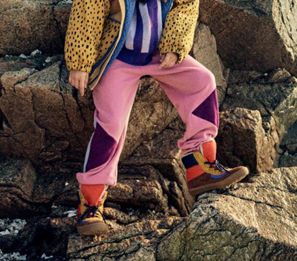 【キッズ30%OFF】両起毛トライアングル配色パンツ・u10245 キッズ【3~8才】【pt】【パンツ ズボン ロングパンツ 長ズボン 裏起毛 起毛 両起毛 トライアングル カジュアル 配色 ラフ 女の子 男の子 冬 韓国 韓国子供服 子供 こども 子供服 こども服】【KIDS】