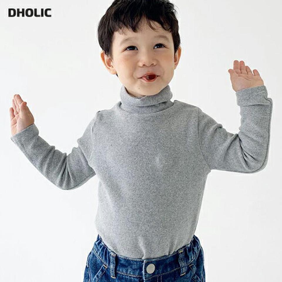 【キッズ30%OFF】デイリーコットンハイネックTシャツ・u09329 キッズ【3~8才】【tops】【トップス Tシャツ 長袖 ハイネック コットン 綿 単色 無地 シンプル ベーシック カジュアル ラフ 女の子 男の子 秋 冬 韓国 韓国子供服 子供 こども 子供服 こども服】【KIDS】