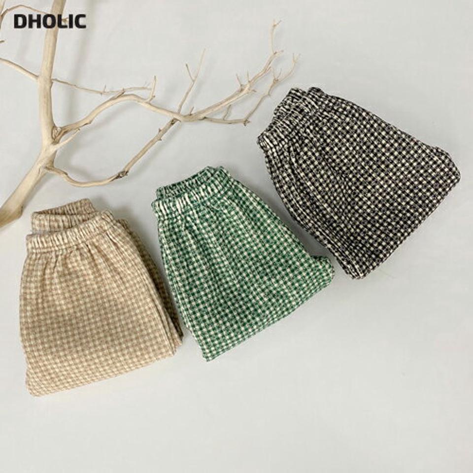 【キッズ30%OFF】裏起毛チェックフラワーパンツ・u10239 キッズ【3~8才】【pt】【パンツ ズボン ロングパンツ 長ズボン チェック柄 フラワー 裏起毛 カジュアル 可愛い かわいい 女の子 男の子 冬 韓国 韓国子供服 子供 こども 子供服 こども服】【KIDS】