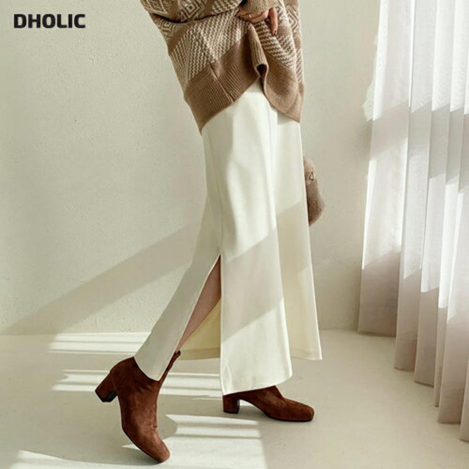 【只今10%OFF】サイドスリットスカート・全3色・t56447 レディース 【sk】【韓国 ファッション ボトムス スカート ロング マキシ Aライン フレア 無地 スリット ウエストゴム カジュアル 秋 冬】【STYLE】