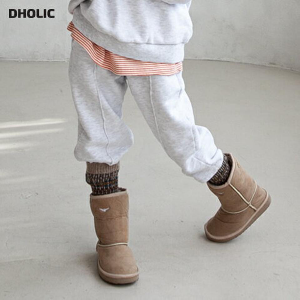 【キッズ30%OFF】裏起毛ピンタックパンツ・u10112 キッズ【3~8才】【pt】【パンツ ズボン ロングパンツ 長ズボン タック 裏起毛 単色 無地 シンプル カジュアル ラフ 女の子 男の子 冬 韓国 韓国子供服 子供 こども 子供服 こども服】【KIDS】