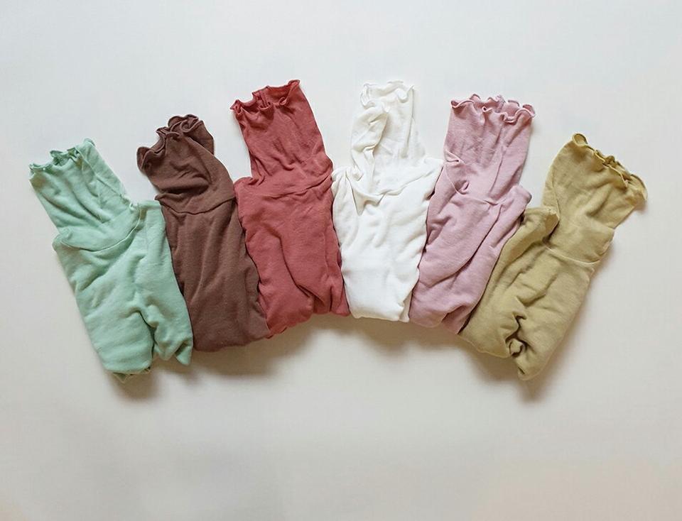フリルハイネックTシャツ(junior)・u10128 キッズ【9~17才】【tops】【トップス Tシャツ ロンT 単色 無地 無地T 長袖 カジュアル ラフ フリル ハイネック シンプル 秋 冬 女の子 韓国 韓国子供服 子供 こども 子供服 こども服】【KIDS】
