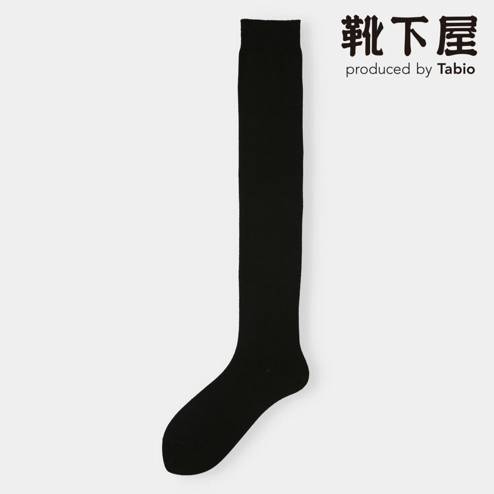 【あす楽】50%OFF【靴下屋】 無地ニーハイソックス / 靴下 タビオ Tabio くつ下 ハイ レディース 日本製 2206sl