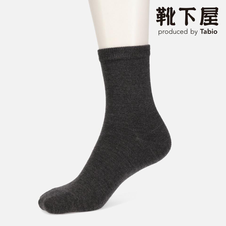 【全品送料無料★〜10/11 23:59迄】【あす楽】【靴下屋】 毛混無地ベタソックス / 靴下 タビオ Tabio くつ下 クルー レディース 日本製