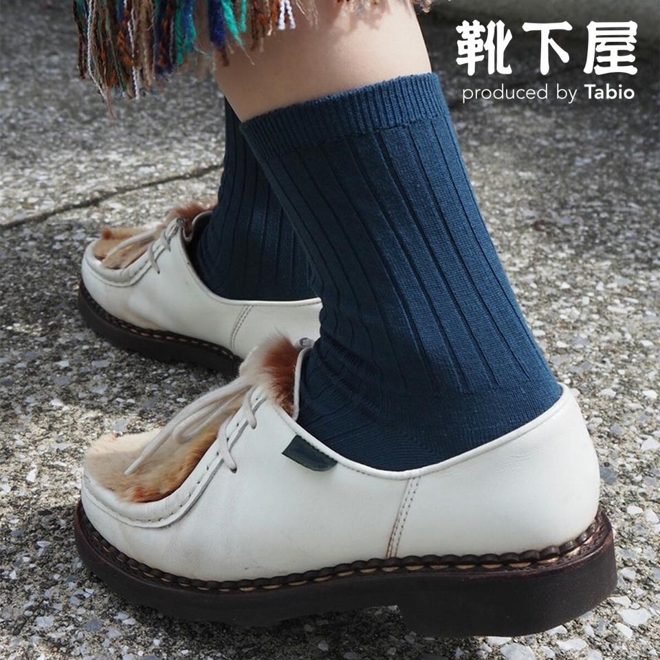 【あす楽】【公式 靴下屋】 【WEB限定】薄手6x2リブショートソックス / 靴下 タビオ Tabio くつ下 ショート レディース 推し活 推しカラー 母の日 プレゼント 日本製 ￢￢