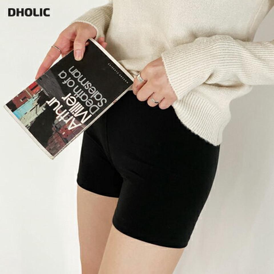 裏起毛インナーパンツ2SET・全1色・b61294 レディース 【acc】【韓国 ファッション ボトムス パンツ スパッツ レギンス インナー 3分丈 三分丈 無地 スリム タイト 保温 防寒 透け防止 ストレッチ カジュアル 秋 冬】