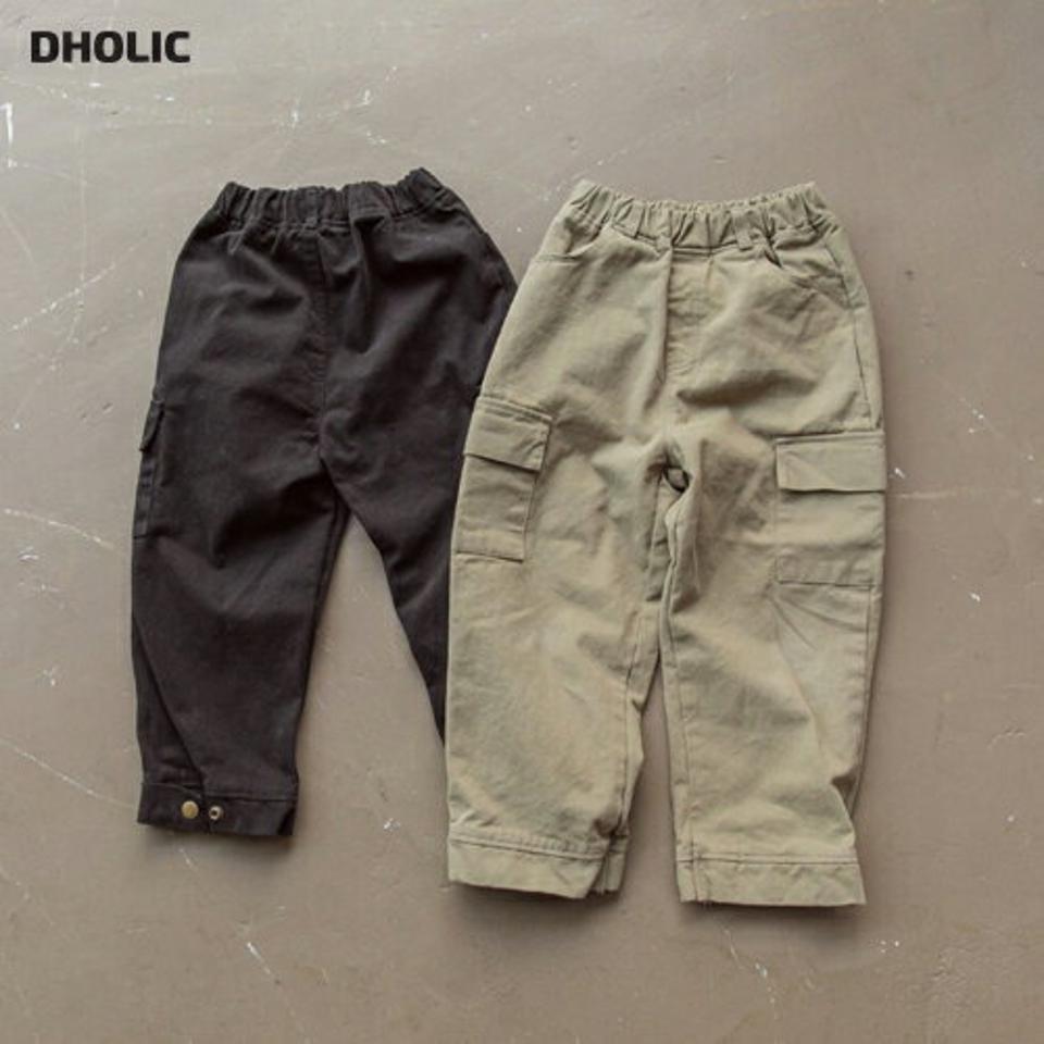 【キッズ30%OFF】裏起毛ボタンヘムカーゴパンツ(junior)・u10465 キッズ【9~17才】【pt】【パンツ ズボン ロングパンツ 長ズボン カーゴパンツ 単色　無地 シンプル カジュアル 裏起毛 ラフ 女の子 男の子 冬 韓国 韓国子供服 子供 こども 子供服 こども服】【KIDS】