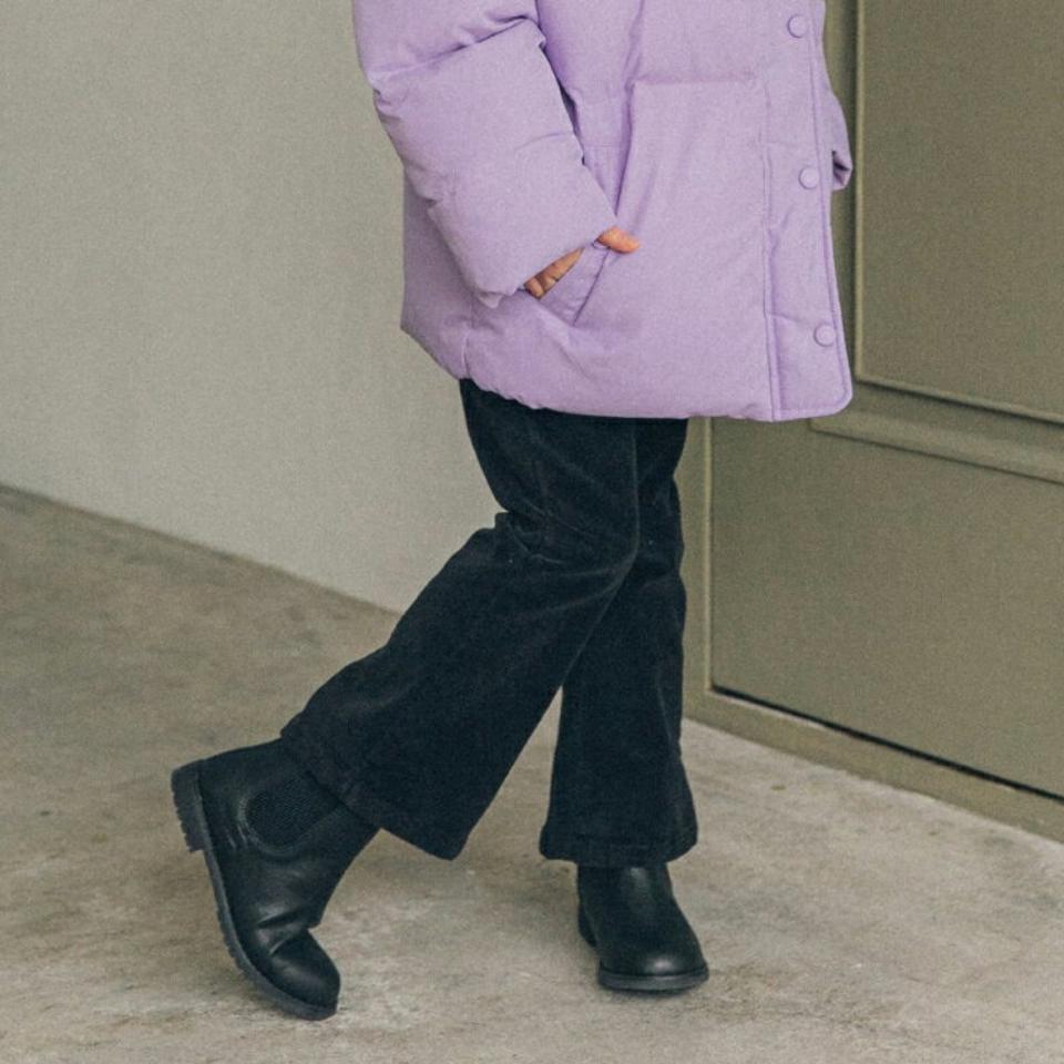 【キッズ30%OFF】裏起毛コーデュロイブーツカットパンツ(Junior)・u10453 キッズ【9~17才】【pt】【パンツ ズボン ロングパンツ 長ズボン ブーツカット コーデュロイ 裏起毛 単色 シンプル 女の子 男の子 冬 韓国 韓国子供服 子供 こども 子供服 こども服】【KIDS】