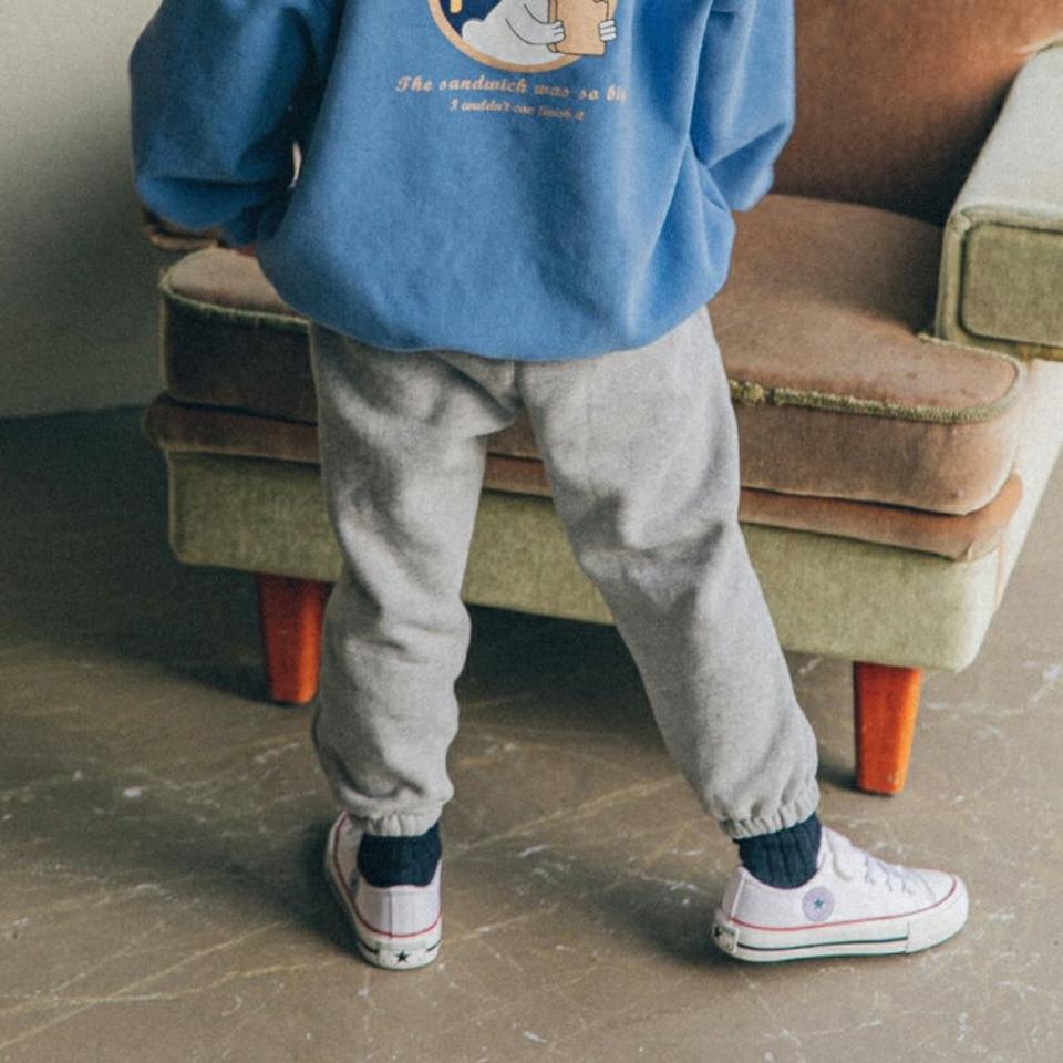 【キッズ30%OFF】裏起毛ボタンジョガーパンツ(junior)・u10452 キッズ【9~17才】【pt】【パンツ ズボン ロングパンツ 長ズボン ジョガーパンツ 単色 無地 シンプル 裏起毛 カジュアル ラフ 女の子 男の子 冬 韓国 韓国子供服 子供 こども 子供服 こども服】【KIDS】