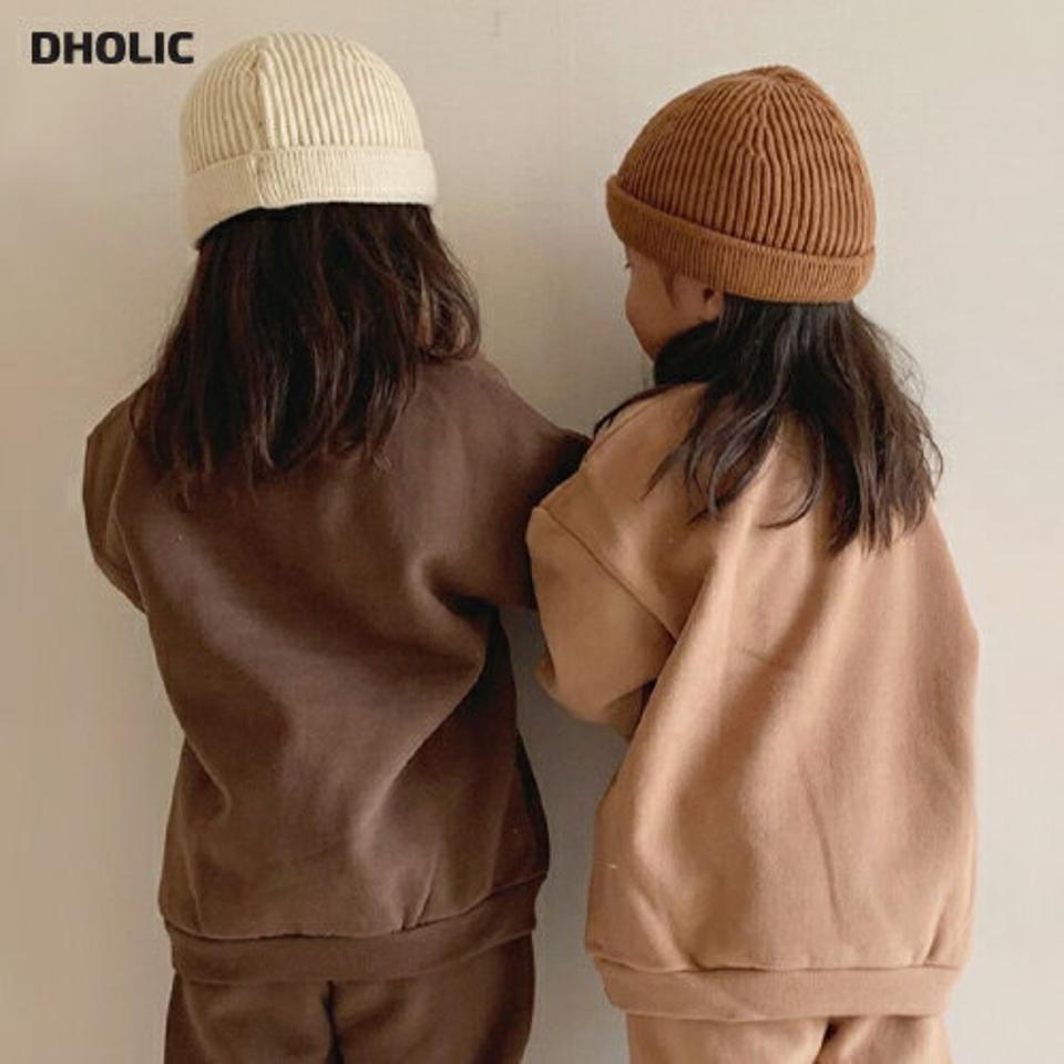 【キッズ30%OFF】裏起毛コットンスウェット(junior)・u10142 キッズ 【9~17才】【tops】【韓国 ファッション トップス トレーナー Tシャツ カットソー 長袖 ルーズ 女の子 男の子 無地 ユニセックス キッズ 子供 こども 子供服 通学 小学生 ジュニア 秋 冬】【KIDS】