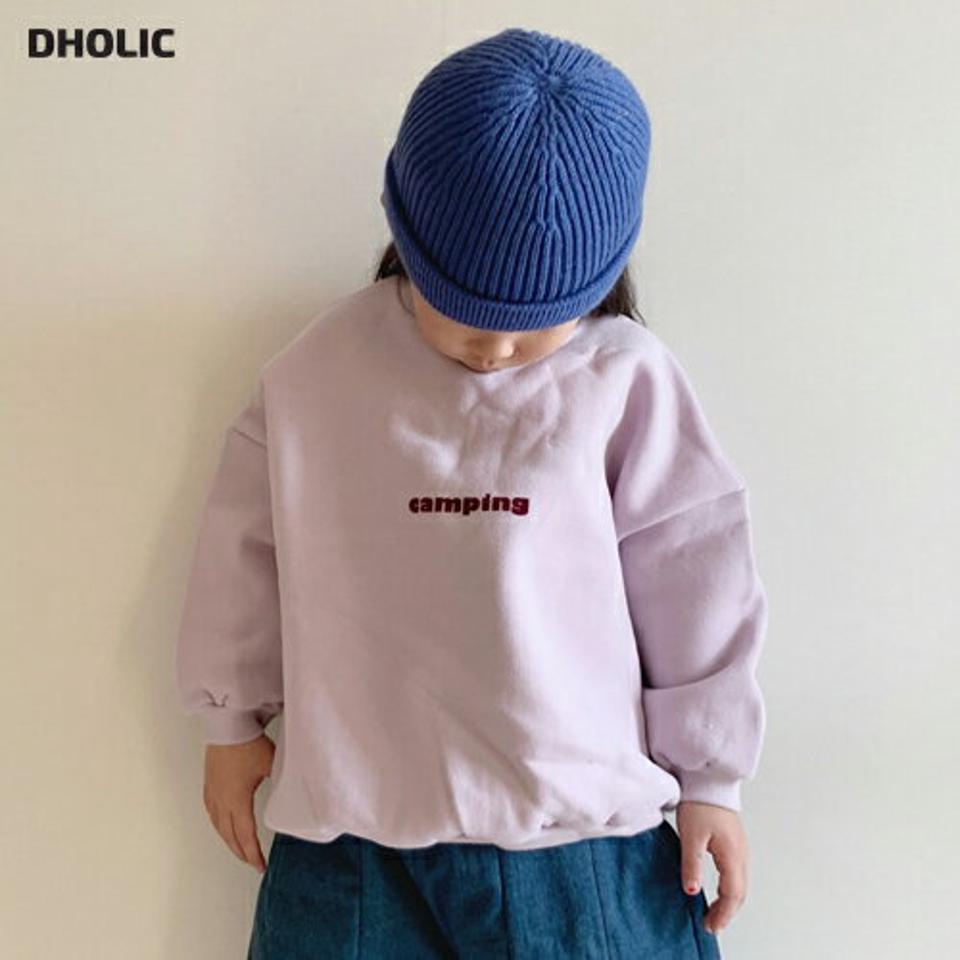 【キッズ30%OFF】裏起毛キャンピングスウェット(junior)・u10124 キッズ 【9~17才】【tops】【韓国 ファッション トップス トレーナー Tシャツ カットソー 長袖 ルーズ 女の子 男の子 ロゴ ユニセックス キッズ 子供 こども 子供服 通学 小学生 ジュニア 秋 冬】【KIDS】