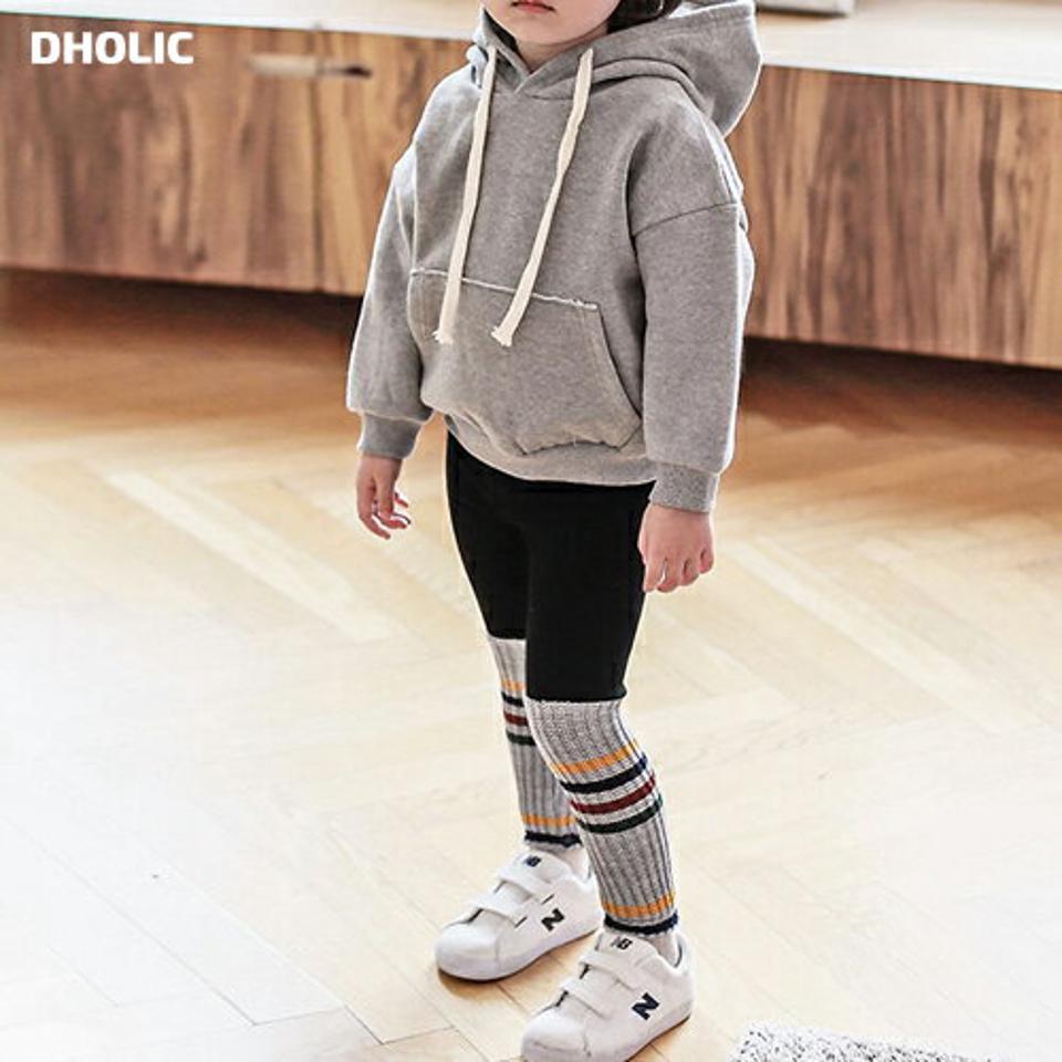 【キッズ30%OFF】両起毛カットオフフーディ上下SET・p010418 キッズ 【3~8才】【SET】【韓国 ファッション セットアップ トレーナー Tシャツ パーカー 長袖 レギンス パンツ スパッツ ロング 女の子 男の子 キッズ 子供 子供服 幼稚園 通学 通園 低学年 秋 冬】【KIDS】