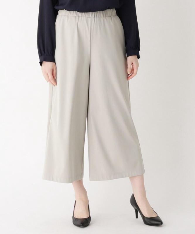 クールクロップドワイドパンツ