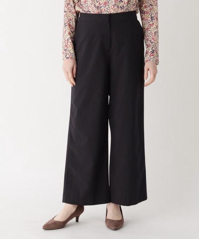 ノンタックワイドストレートパンツ