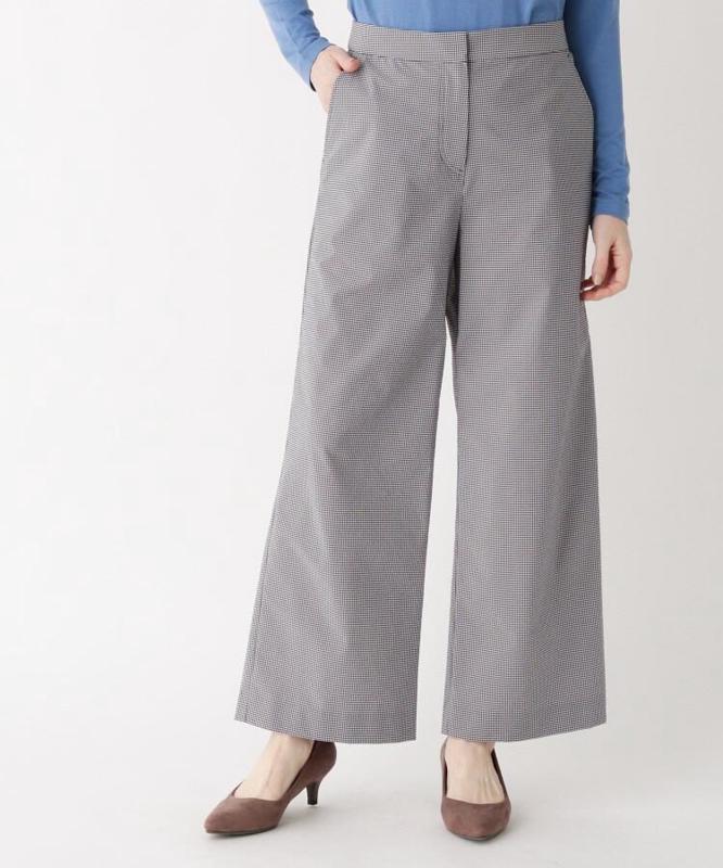 ノンタックワイドストレートパンツ