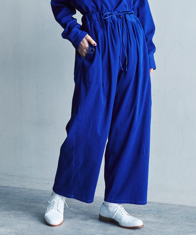 ○近江ちぢみ製品染 ペチパンツ（cardo fabrica）