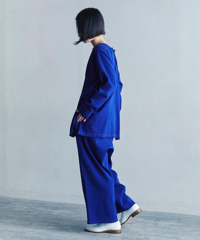 ○近江ちぢみ製品染 ペチパンツ（cardo fabrica）
