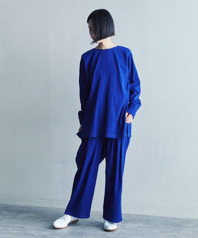 ○近江ちぢみ製品染 ペチパンツ（cardo fabrica）