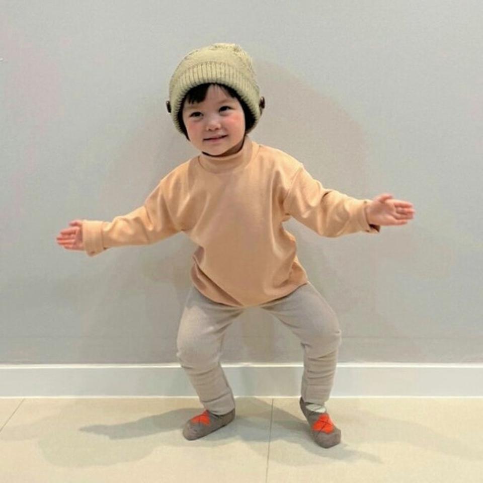 裏起毛リブレギンス(junior)・u09763 キッズ【9~17才】【pt】【パンツ ズボン レギンス ロングパンツ 長ズボン リブ リブレギンス 裏起毛 単色　シンプル カジュアル ラフ 女の子 男の子 冬 韓国 韓国子供服 子供 こども 子供服 こども服】【KIDS】