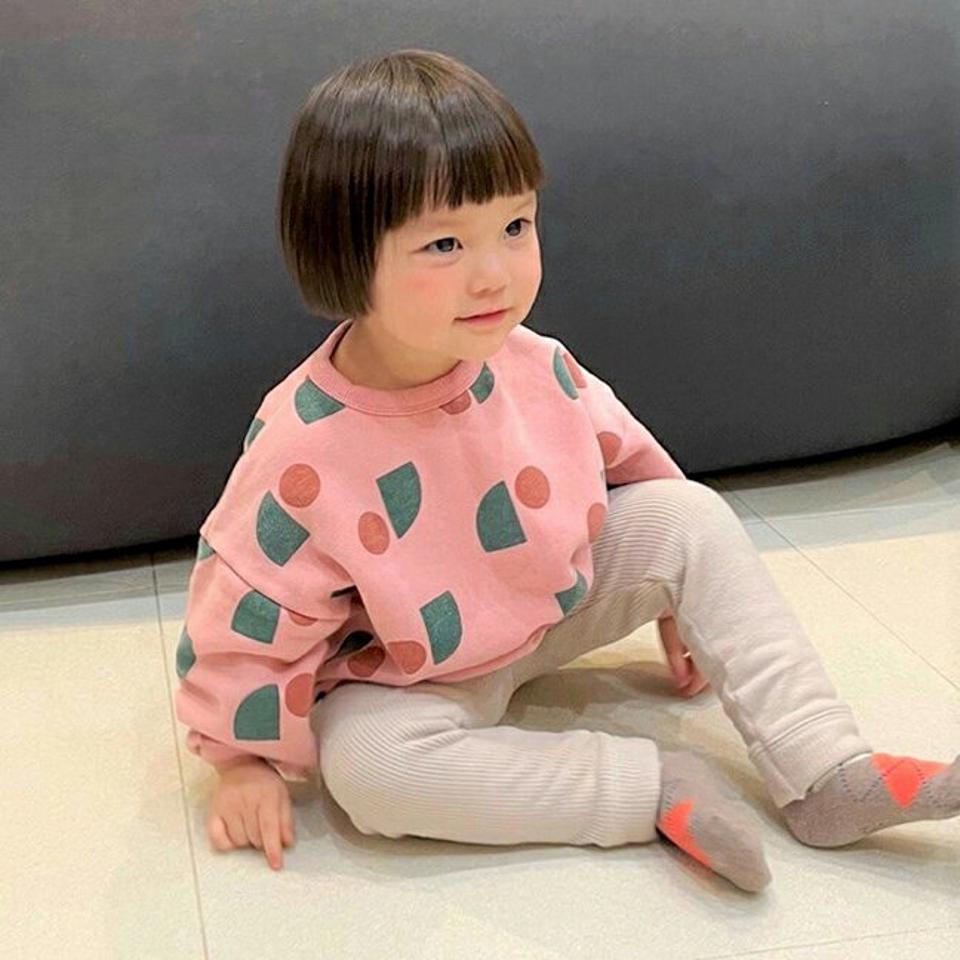 裏起毛リブレギンス(junior)・u09763 キッズ【9~17才】【pt】【パンツ ズボン レギンス ロングパンツ 長ズボン リブ リブレギンス 裏起毛 単色　シンプル カジュアル ラフ 女の子 男の子 冬 韓国 韓国子供服 子供 こども 子供服 こども服】【KIDS】