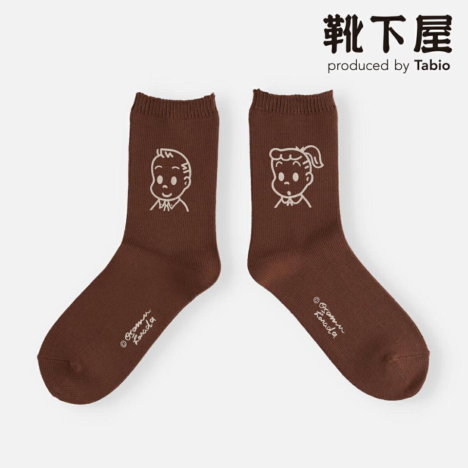 【あす楽】【靴下屋】 OSAMU GOODS なせんプリント ショートソックス / Tabio 靴下 タビオ くつ下 原田治 オサム オサムグッズ レディース 日本製
