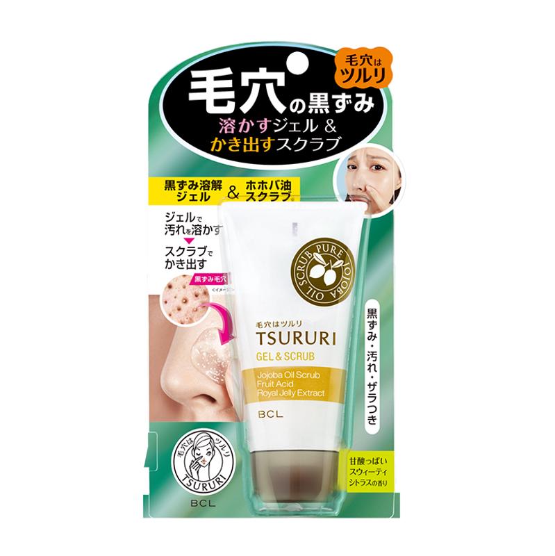 ツルリ 角栓溶かす ジェル＆スクラブ