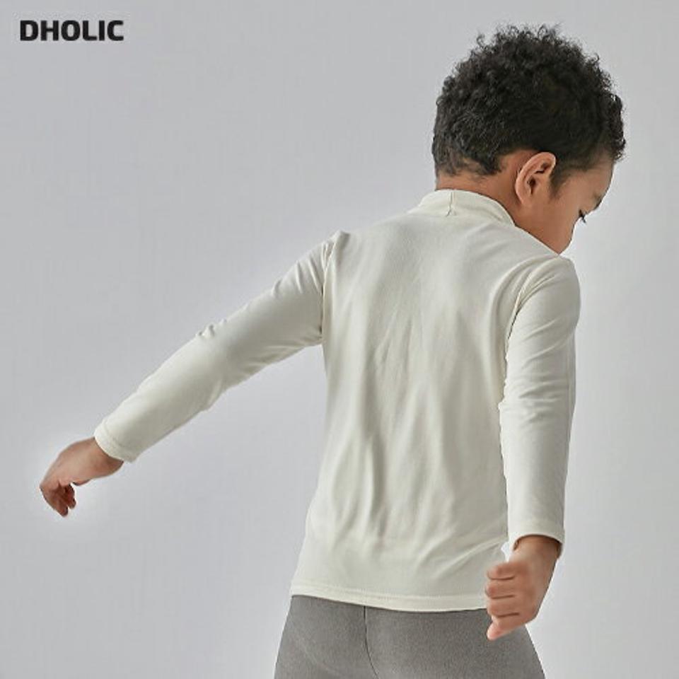 【キッズ30%OFF】ハーフネックTシャツ(kids)・u10694 キッズ【3~8才】【tops】【トップス Tシャツ 長袖 単色 無地 シンプル ロンT 無地T ハーフネック ベーシック カジュアル 女の子 男の子 秋 冬 韓国 韓国子供服 子供 こども 子供服 こども服】【KIDS】