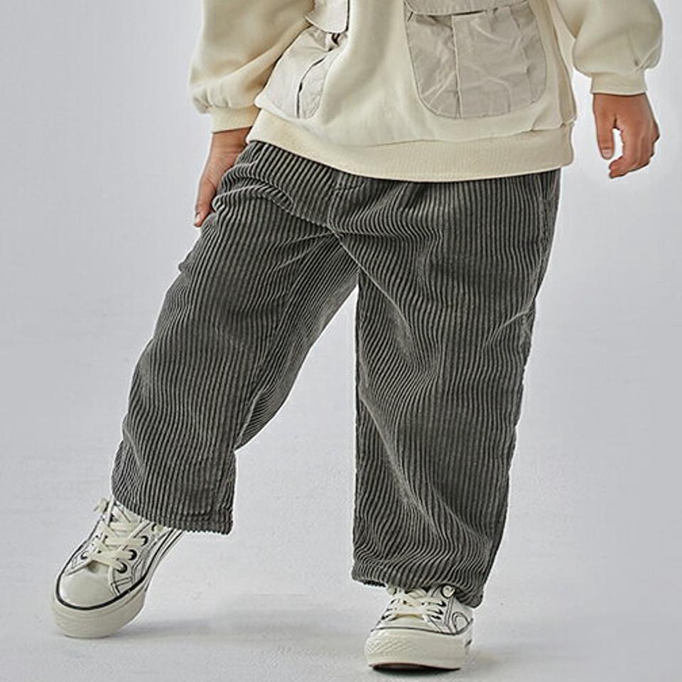 【キッズ30%OFF】裏起毛コーデュロイパンツ(kids)・u10702 キッズ【3~8才】【pt】【パンツ ズボン ロングパンツ 長ズボン コーデュロイ　裏起毛 カジュアル 単色 シンプル ラフ　冬 韓国 韓国子供服 子供 こども 子供服 こども服】【KIDS】