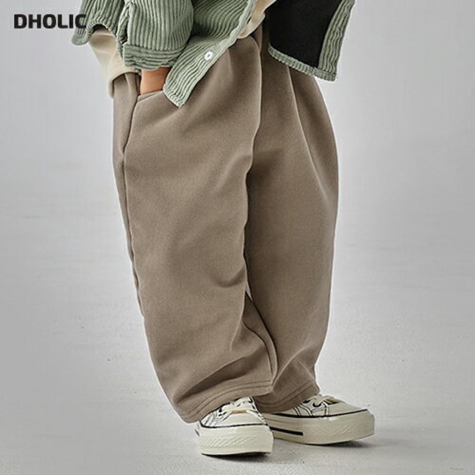 【キッズ30%OFF】裏起毛コットンパンツ(kids)・u10700 キッズ【3~8才】【pt】【パンツ ズボン ロングパンツ 長ズボン コットン 綿 裏起毛 単色 無地 シンプル ラフ カジュアル 女の子 男の子 冬 韓国 韓国子供服 子供 こども 子供服 こども服】【KIDS】