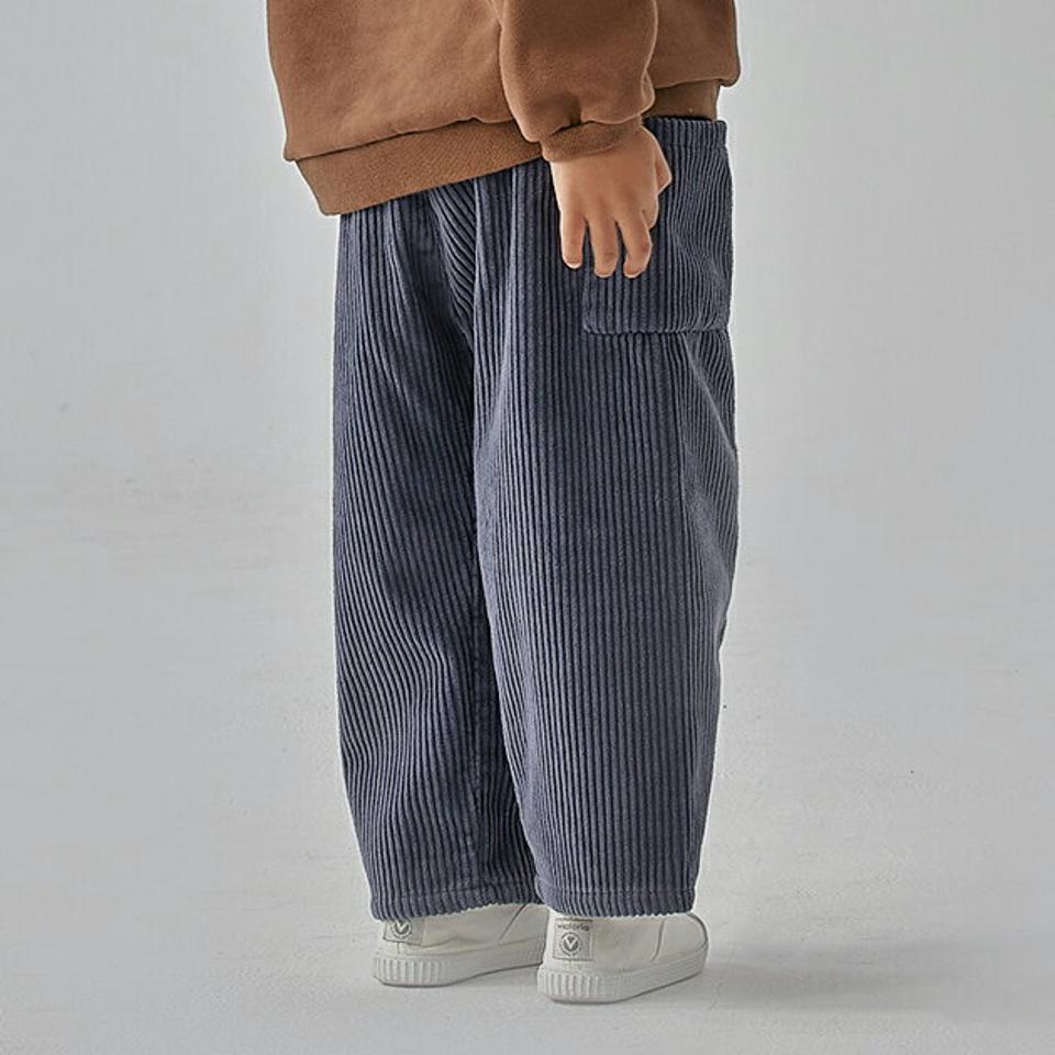【キッズ30%OFF】裏起毛サイドポケットコーデュロイパンツ(kids)・u10652 キッズ【3~8才】【pt】【パンツ ズボン ロングパンツ 長ズボン コーデュロイ 裏起毛 単色 シンプル カジュアル 女の子 男の子 冬 韓国 韓国子供服 子供 こども 子供服 こども服】【KIDS】