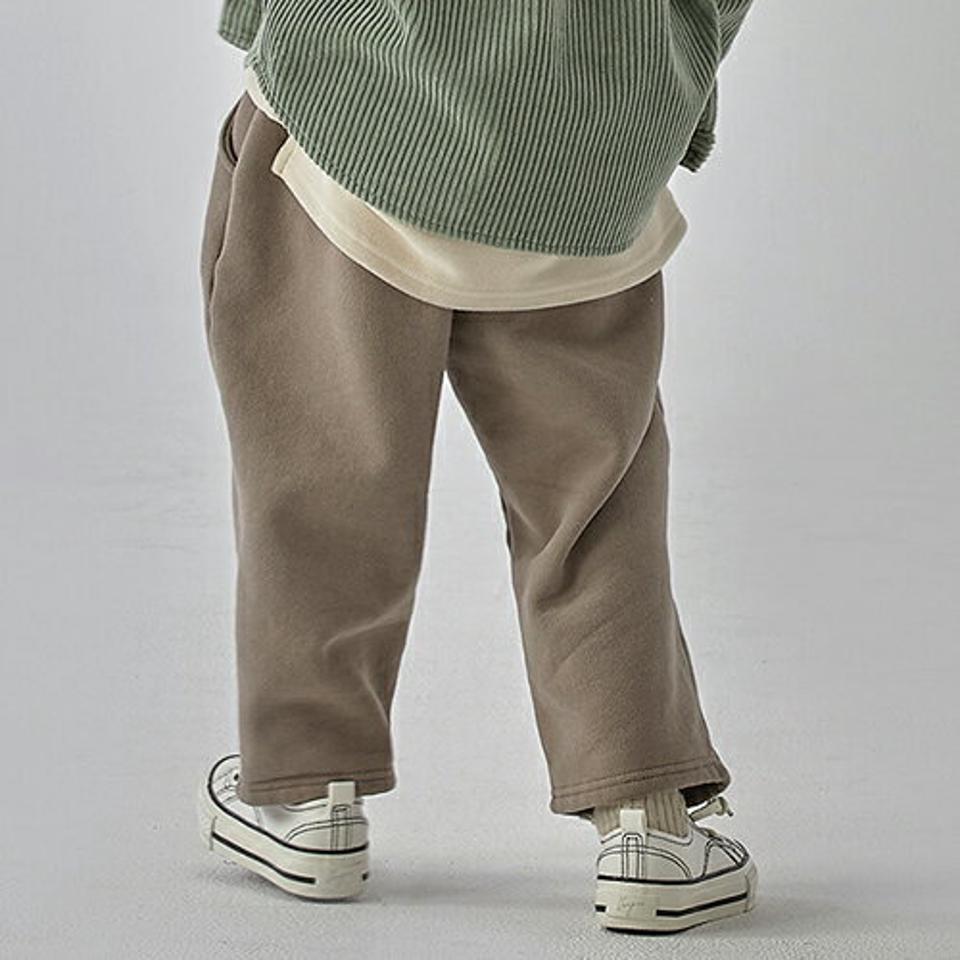 裏起毛コットンパンツ(junior)・u10701 キッズ【9~17才】【pt】【パンツ ロングパンツ ズボン 長ズボン コットン 綿 単色 無地 シンプル ベーシック カジュアル ラフ 女の子 男の子 冬 韓国 韓国子供服 子供 こども 子供服 こども服】【KIDS】