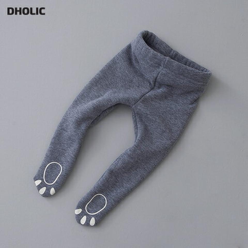 ファー裏地アニマルレギンス・u08729 キッズ【0~2才】【pt】【レギンス パンツ ズボン ロングパンツ 長ズボン アニマル 動物 肉球 かわいい 赤ちゃん ベビー シンプル 女の子 男の子 秋 冬 韓国 韓国子供服 子供 こども 子供服 こども服】【KIDS】